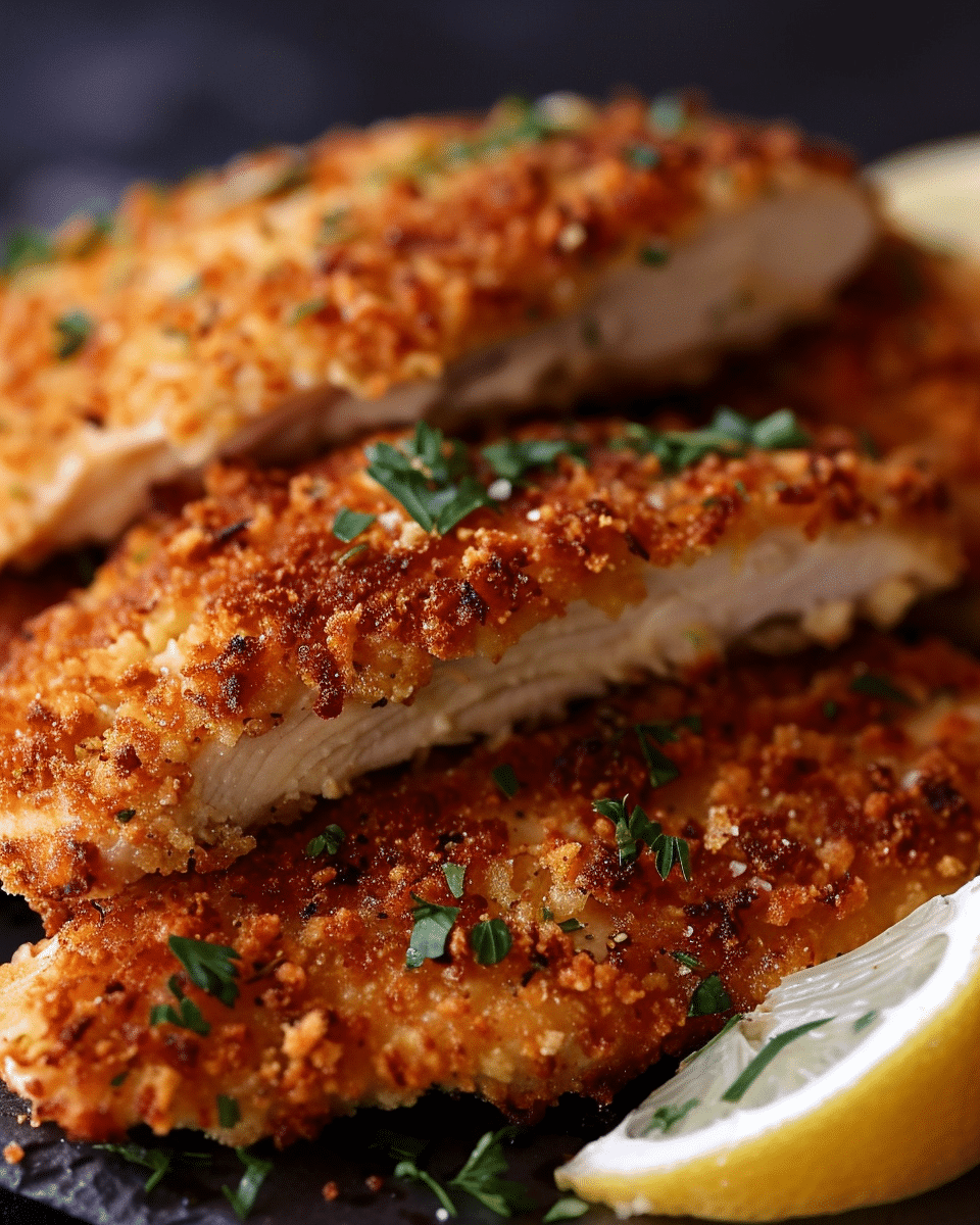 Panko-Crusted Chicken