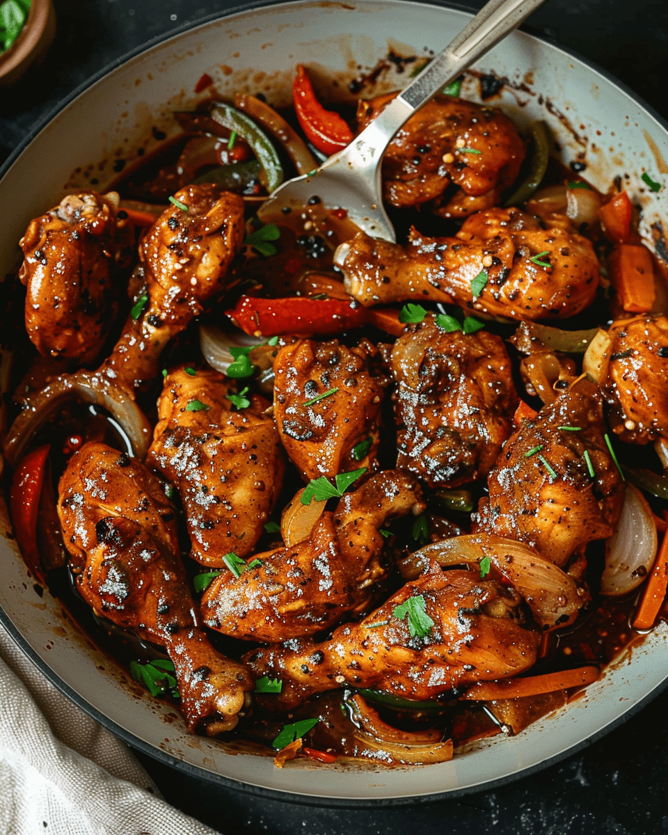 Black Pepper Chicken