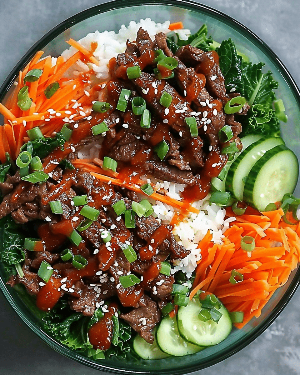 Korean Bulgogi Beef Bowls