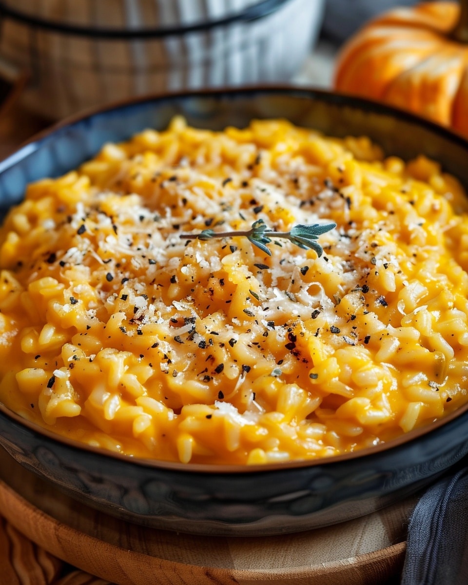Creamy Pumpkin Risotto