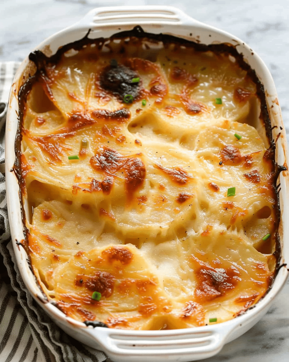 Creamy Potatoes Au Gratin