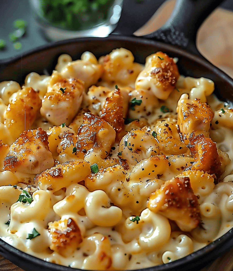 Creamy Honey Pepper Chicken Mac and Cheese Recipe 4 Creamy Honey Pepper Chicken Mac and Cheese Recipe