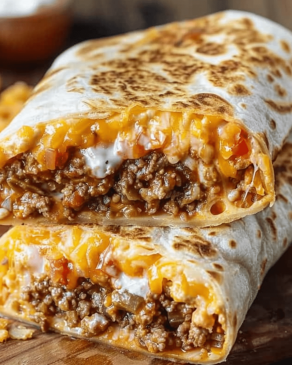 Cheesy Quesarito