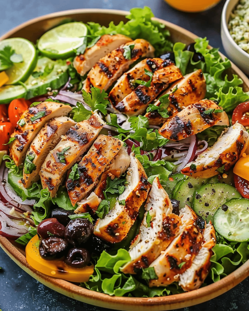 Grilled Chicken Salad