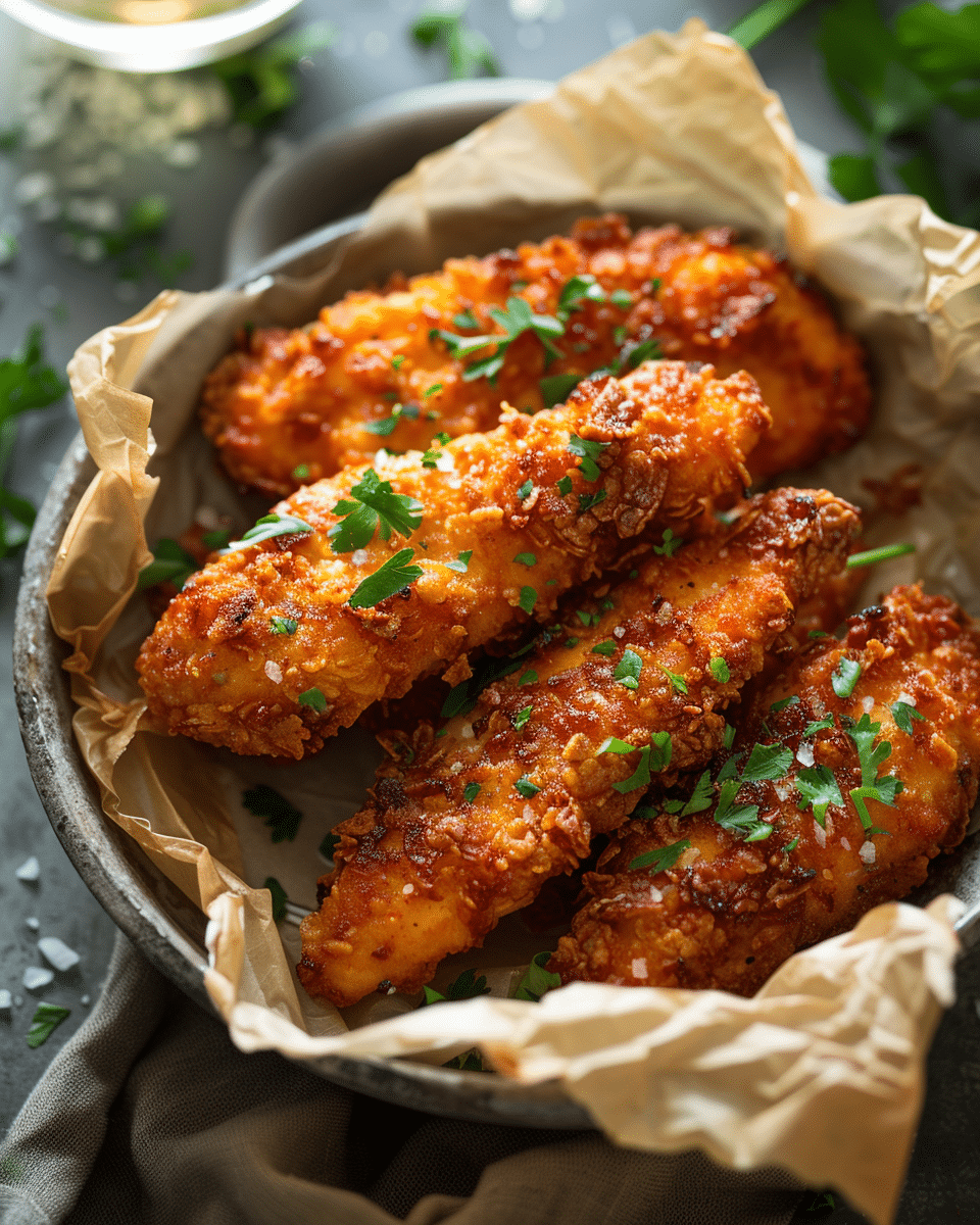 Crispy Baked Chicken Tenders