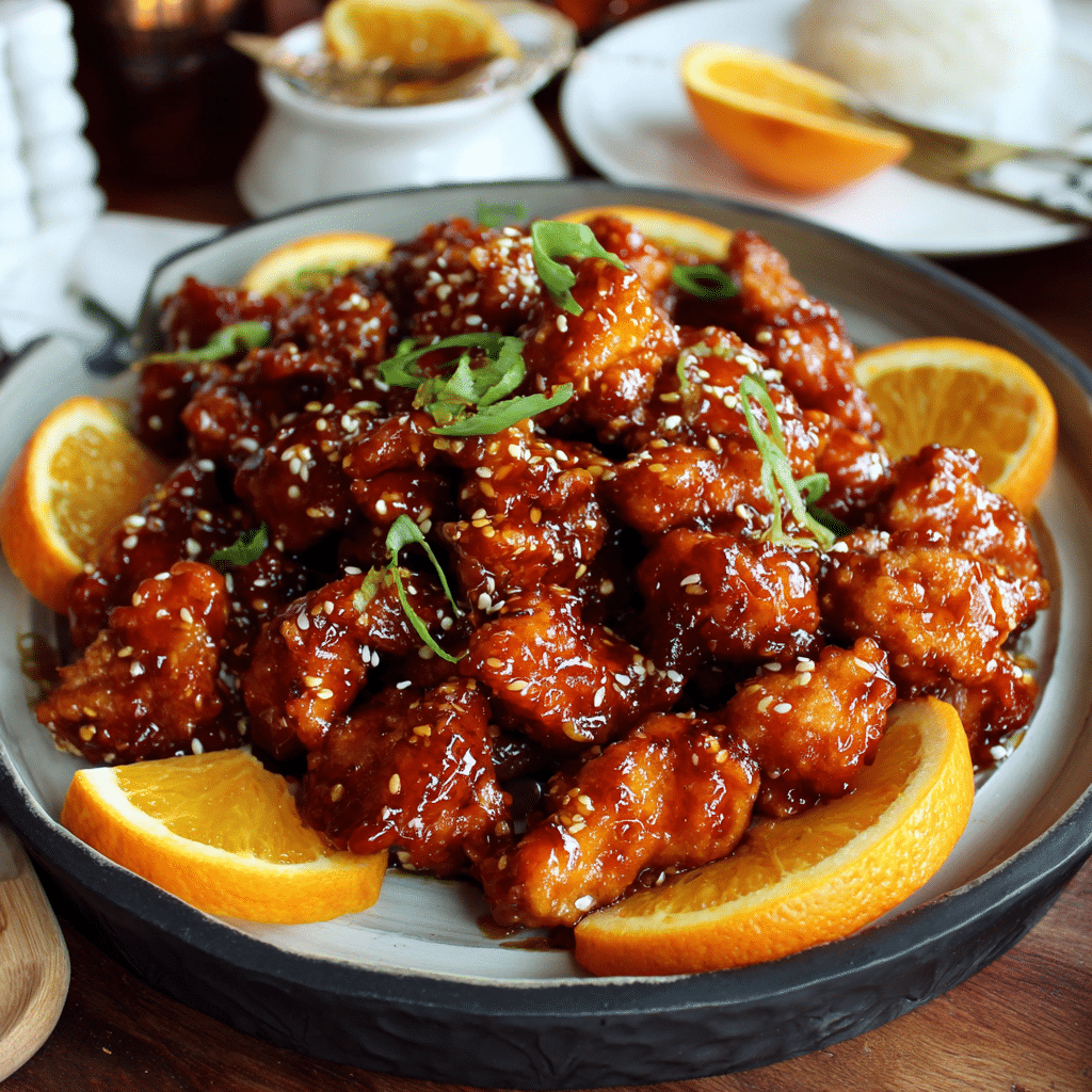 3-Ingredient Orange Chicken