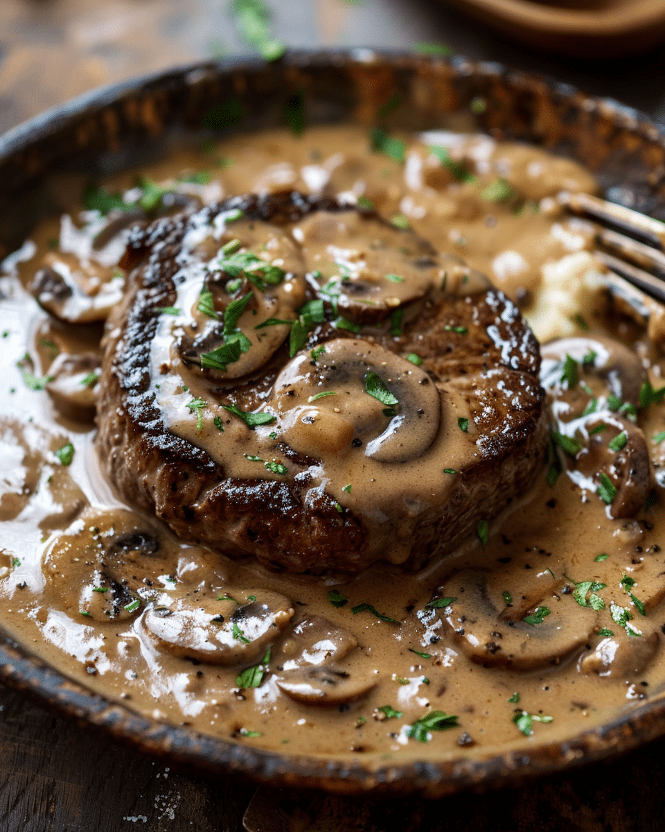 Smothered Hamburger Steaks Magic