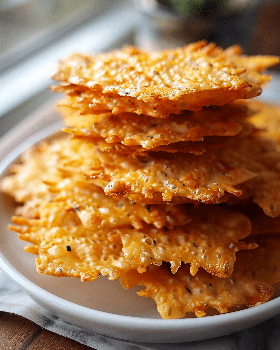 2-Ingredient Cottage Cheese Crackers – Crunchy, Low-Carb & High-Protein