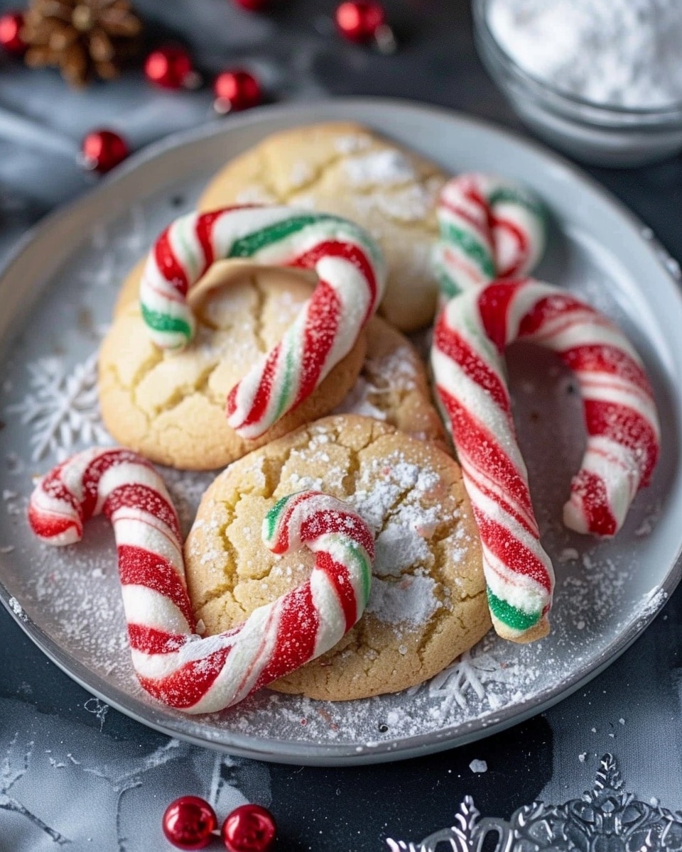 Candy Cane Cookies