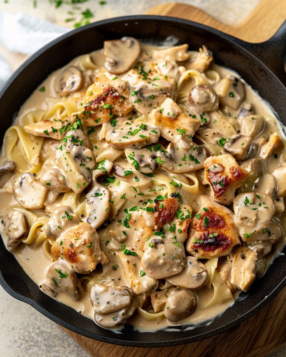 Creamy Chicken Stroganoff Recipe
