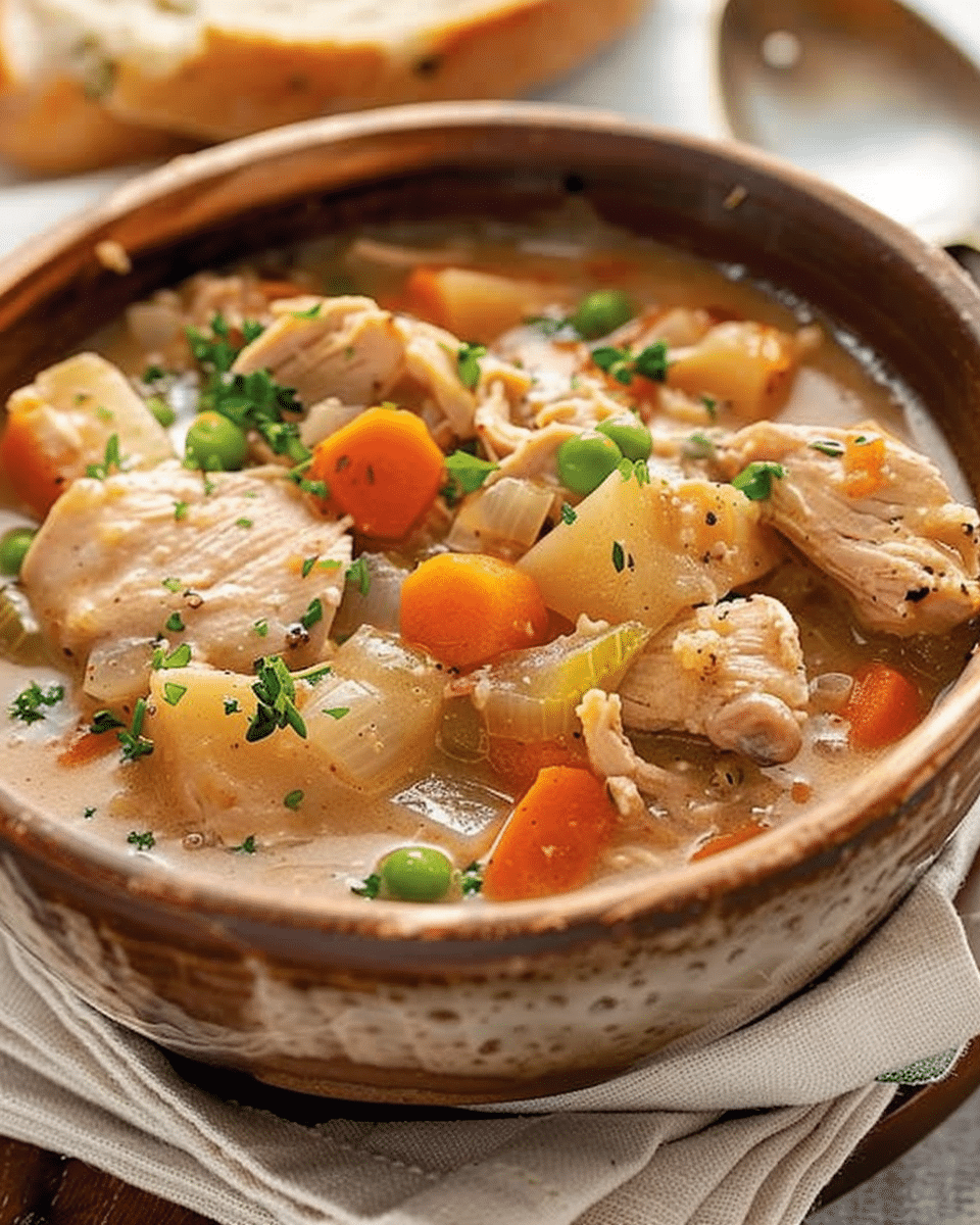 Slow Cooker Chicken Stew