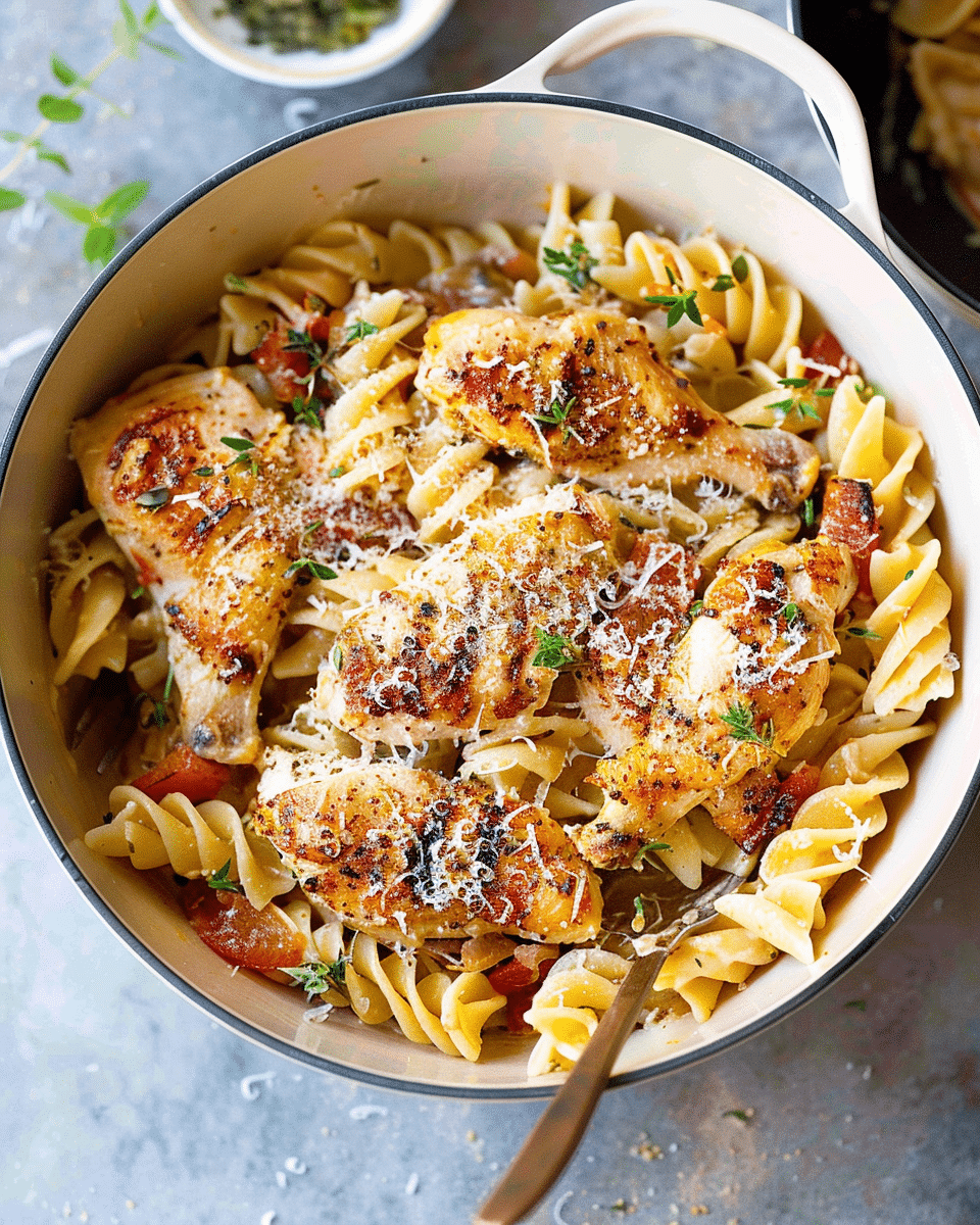Marry Me Chicken Pasta