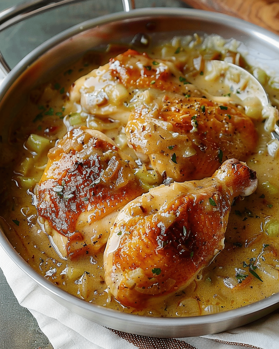 Southern Smothered Chicken
