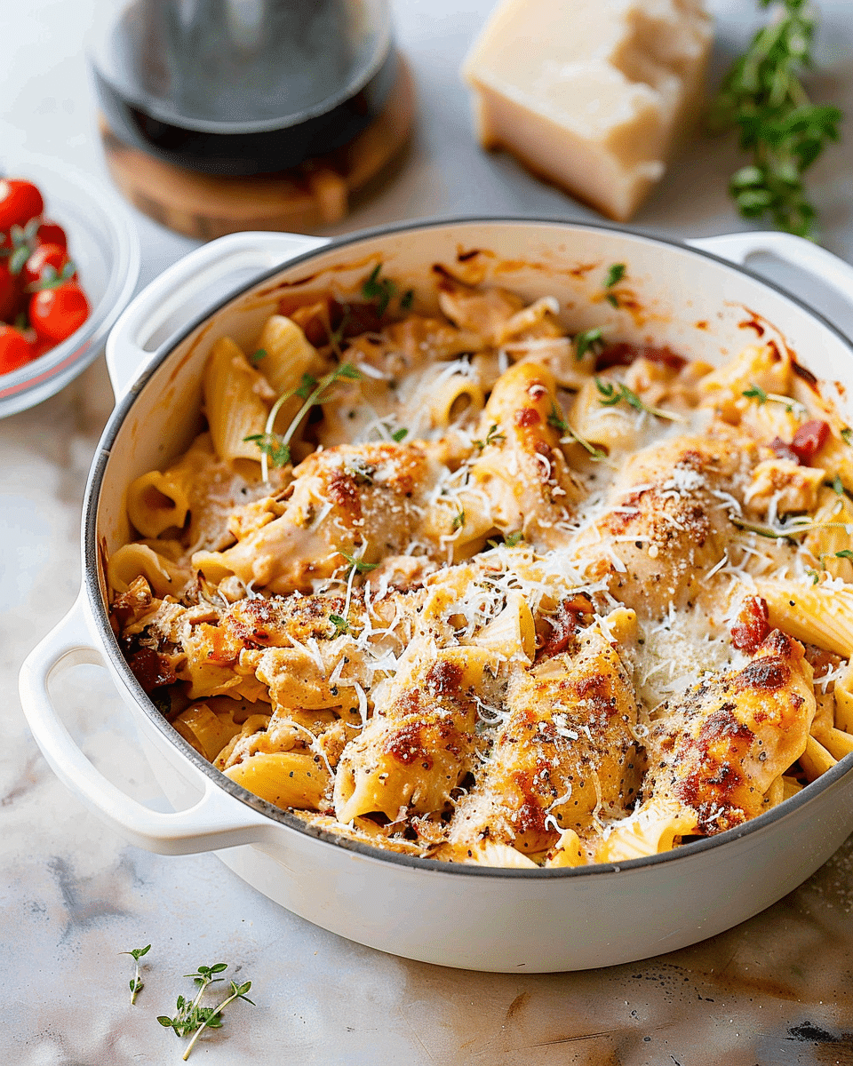 Marry Me Chicken Pasta