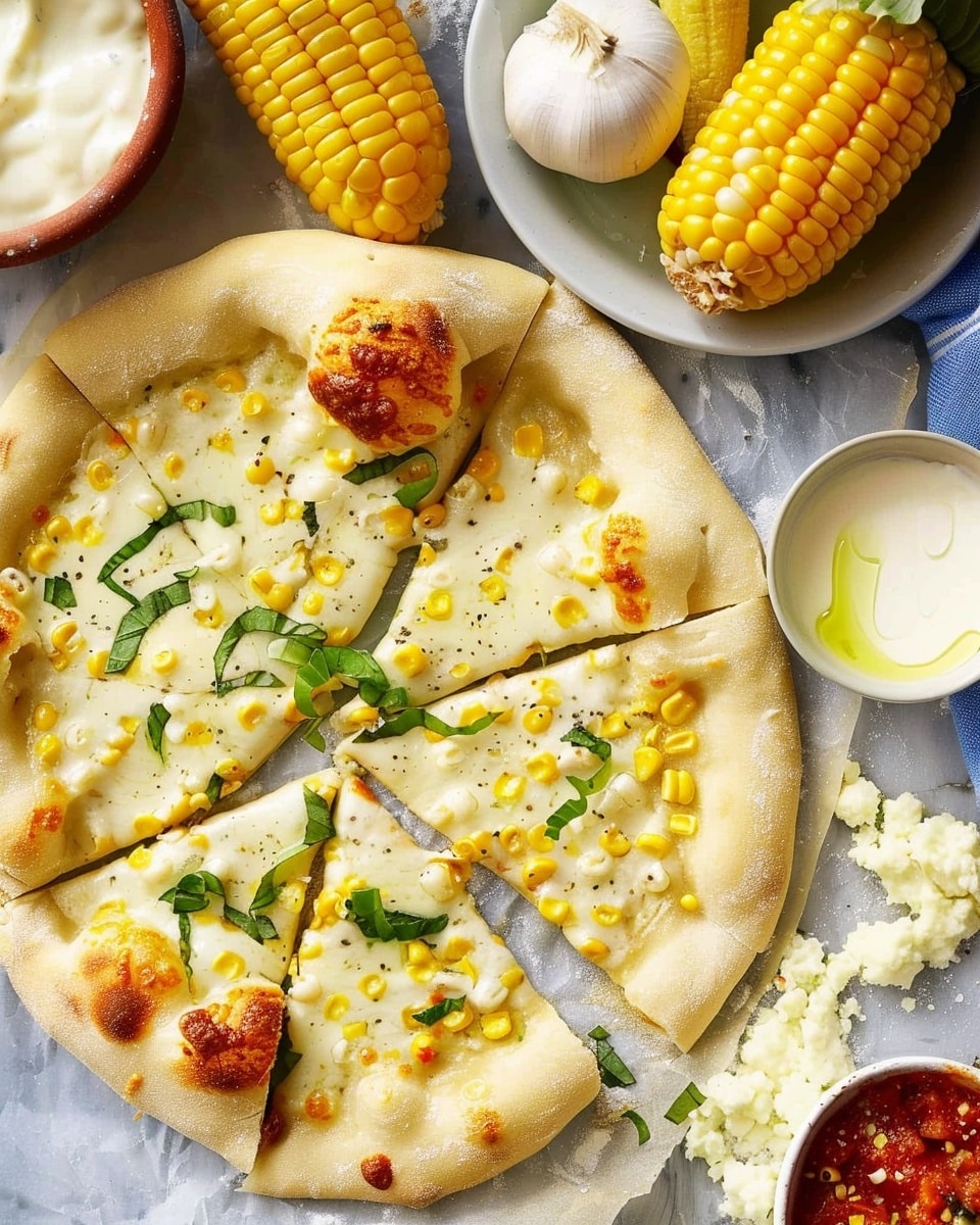 Sweet Corn Pizza
