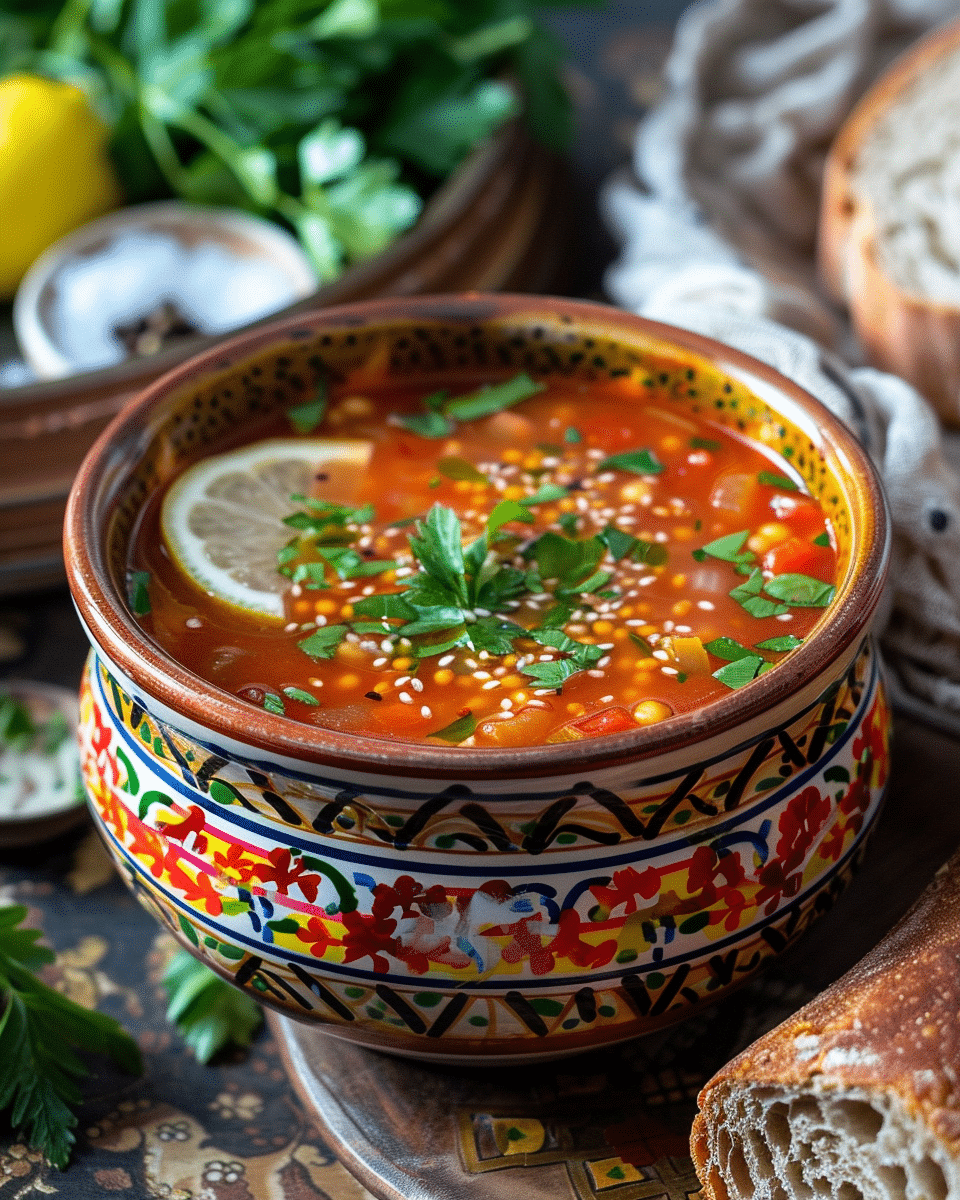Chorba Frik (Algerian Lamb and Freekeh Soup)