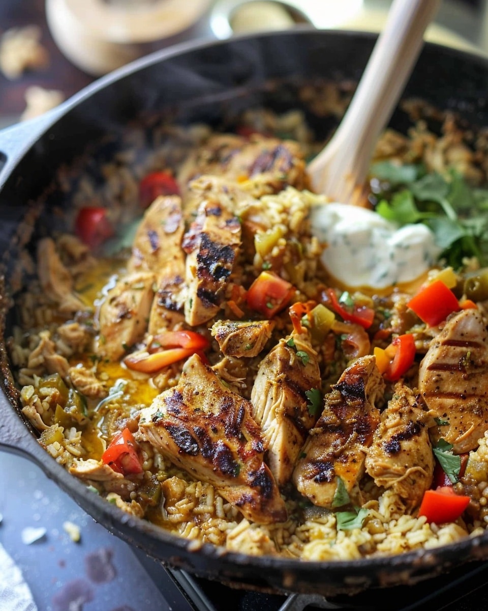 One Pot Chicken Shawarma