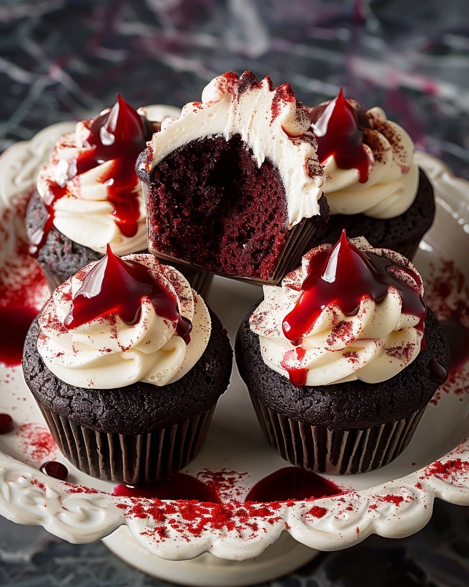 Vampire Cupcakes