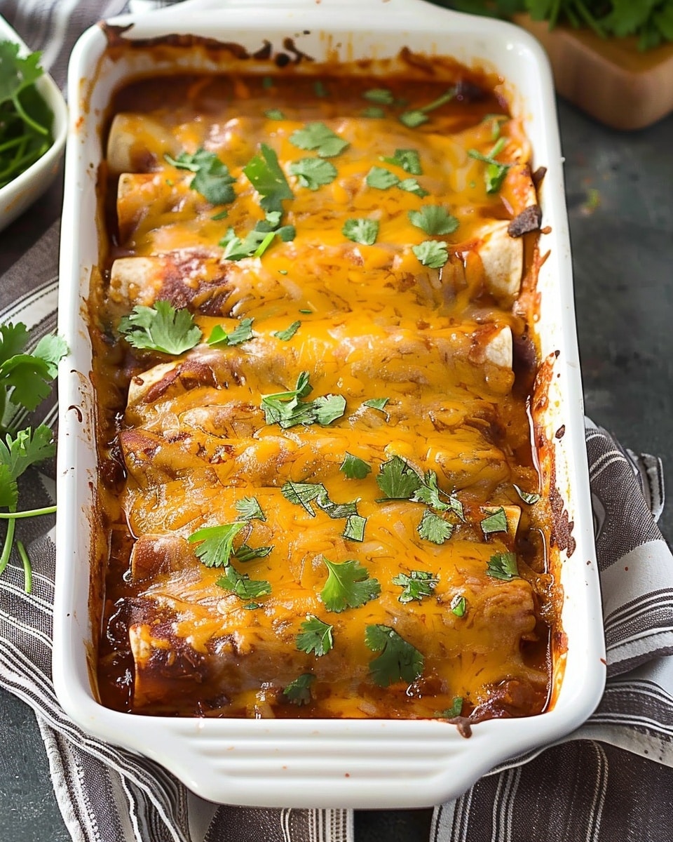 Ground Beef Enchiladas