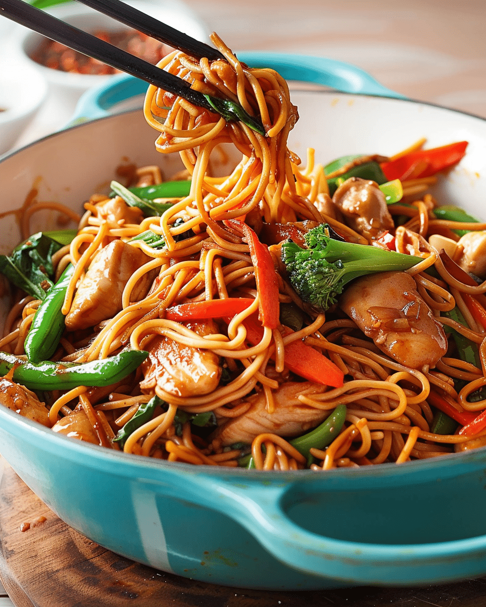 Chicken Lo Mein
