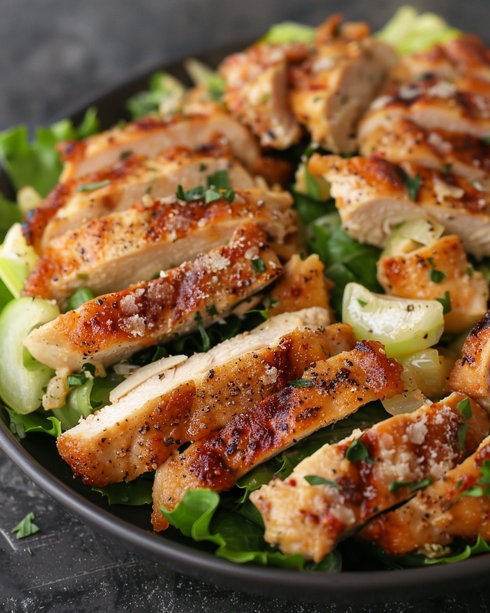 Melt In Your Mouth Caesar Chicken