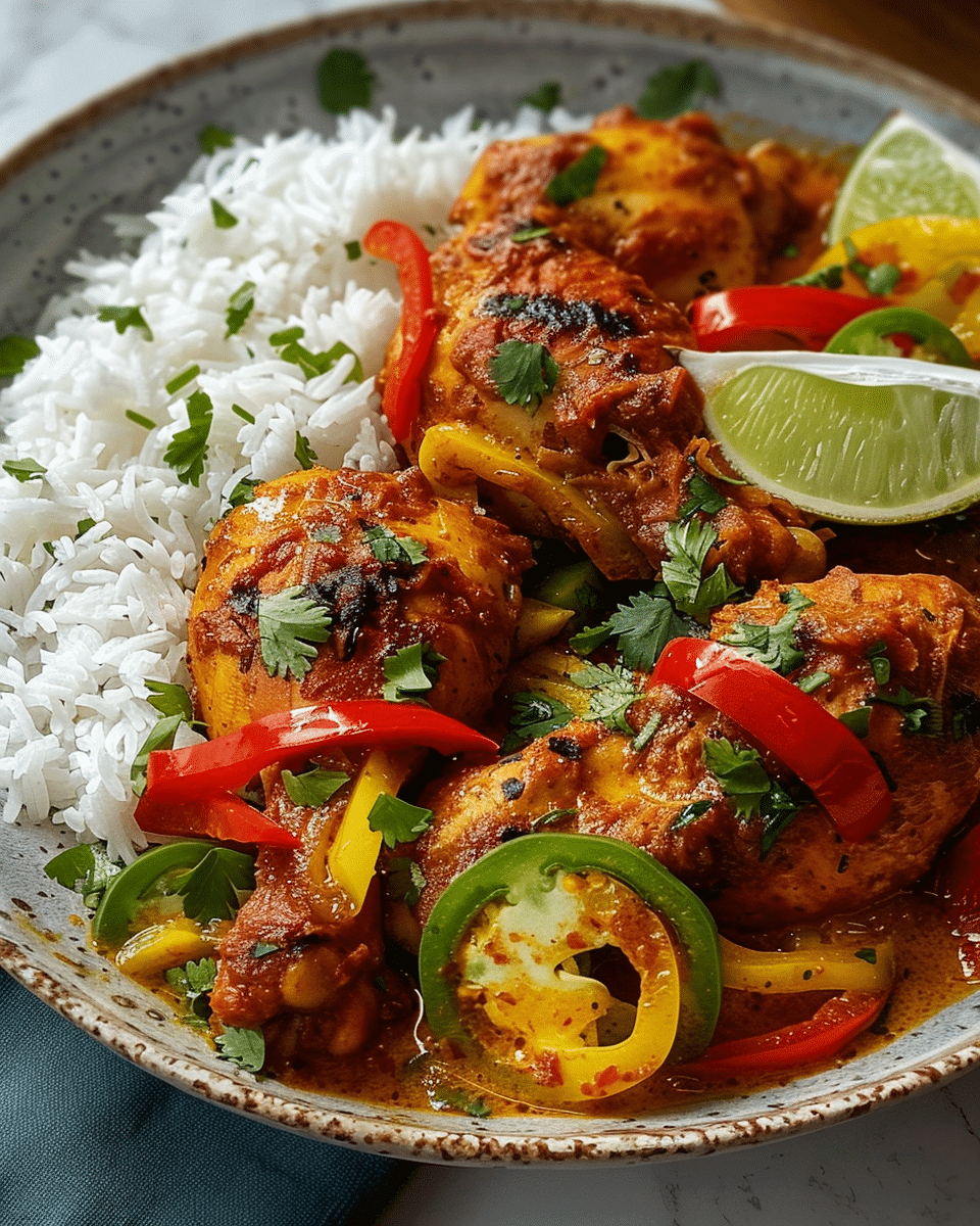Spicy Brazilian Coconut Chicken