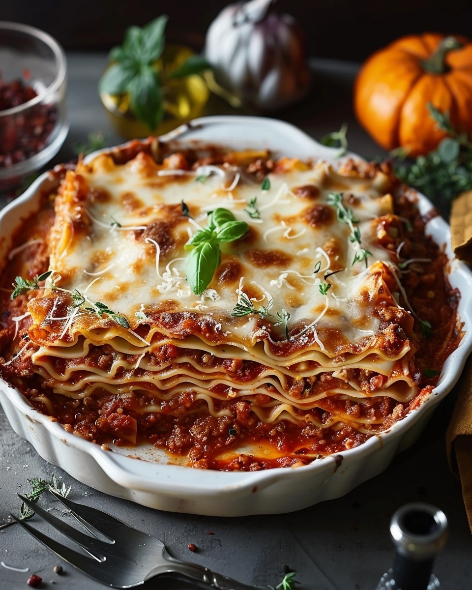 Creepy Lasagna