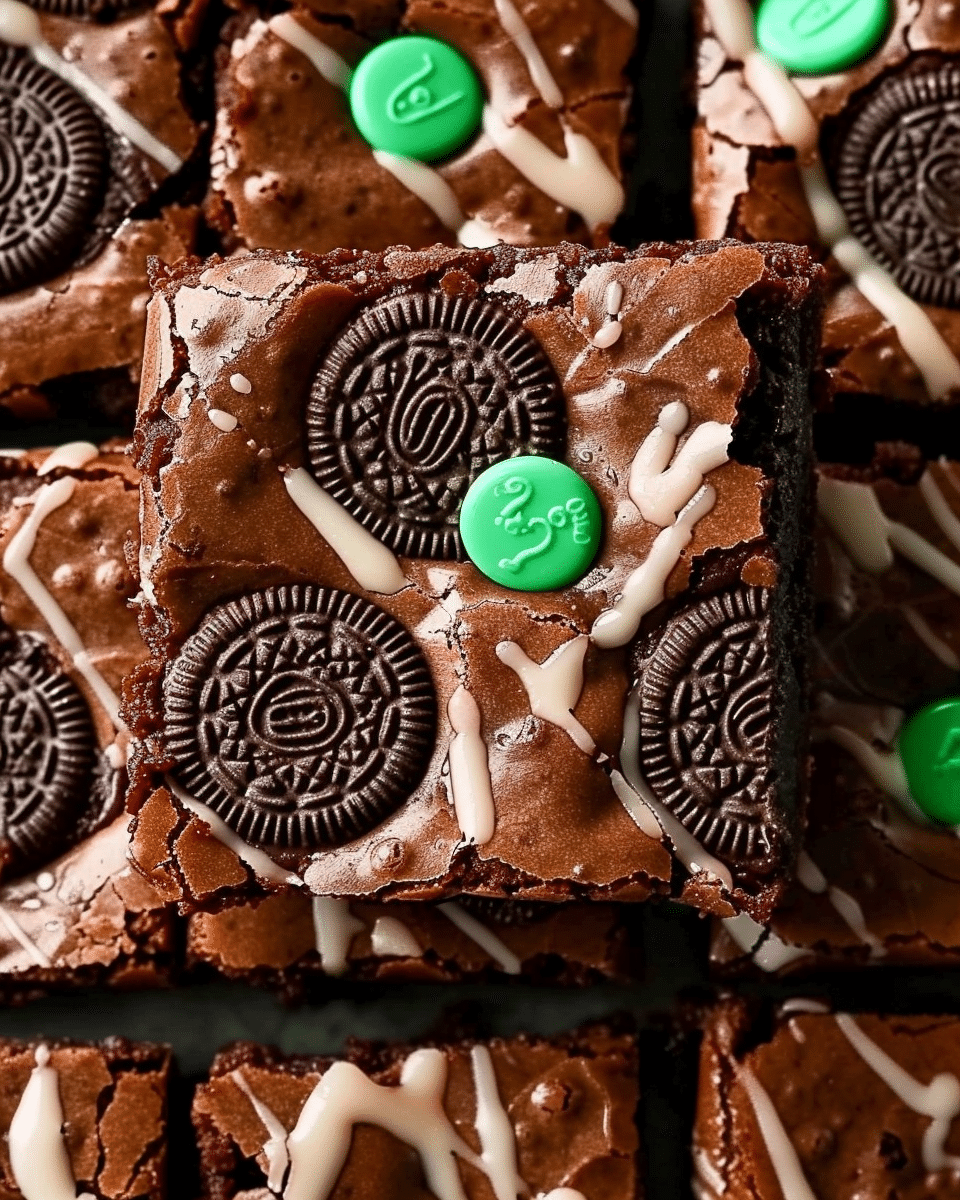 Game Day Oreo Brownies