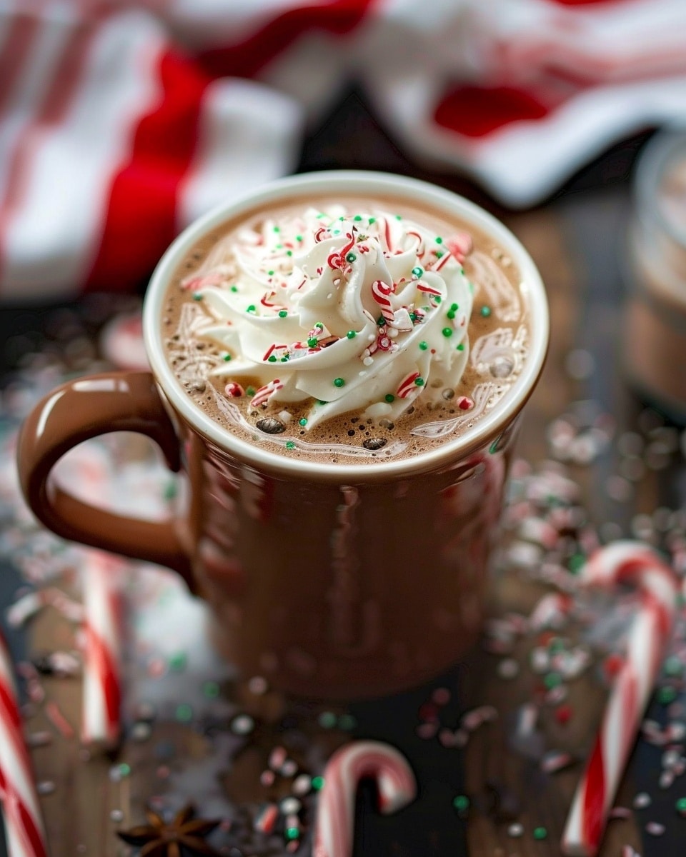 Peppermint Hot Chocolate