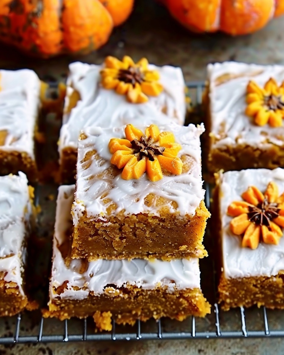 The Best Pumpkin Bars