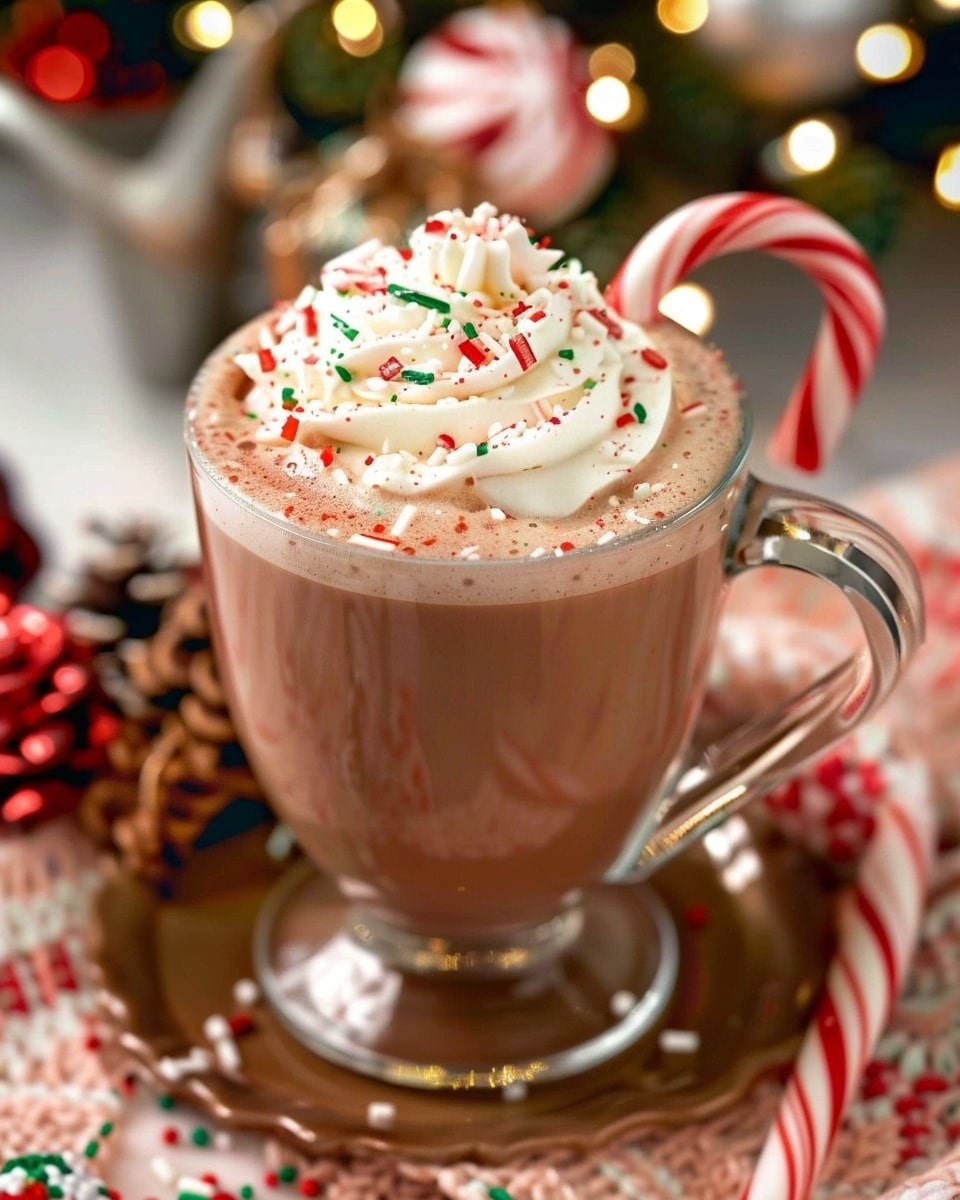 Peppermint Hot Chocolate