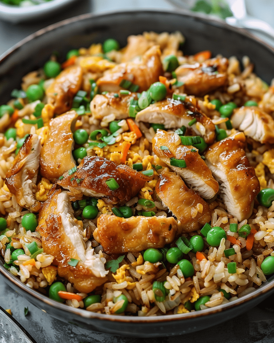 Bang Bang Chicken Fried Rice