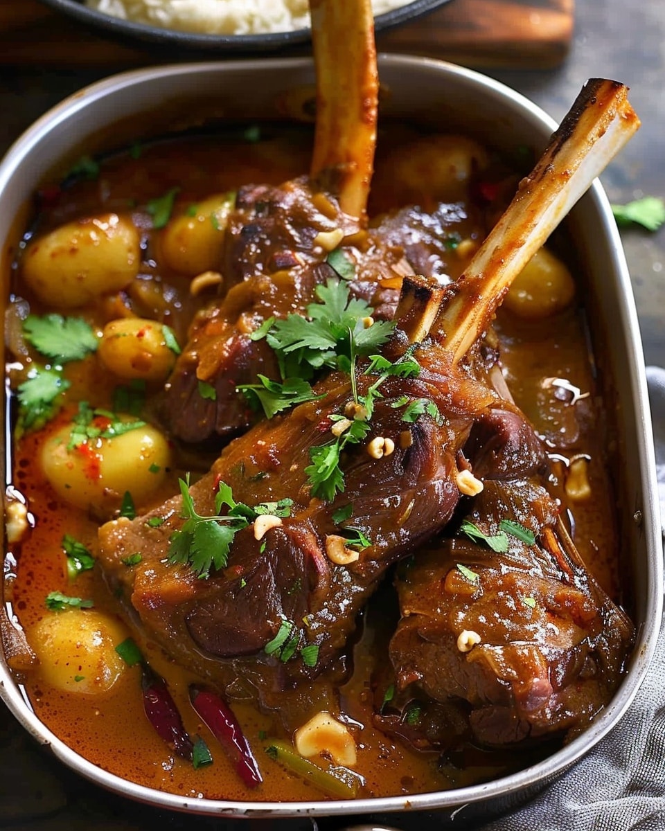 Lamb Shanks Massaman Curry