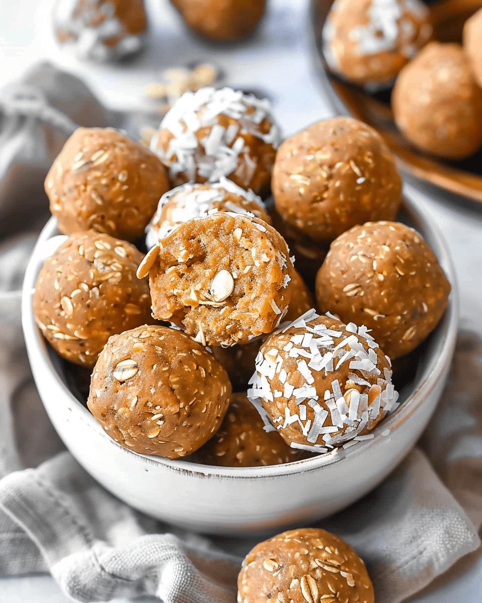 Pumpkin Protein Balls (No-Bake Energy Bites)