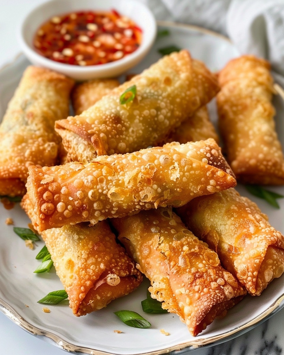Crab Rangoon Egg Rolls Recipe