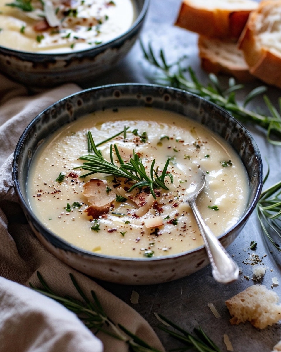 Tuscan Creamy Parmesan Soup