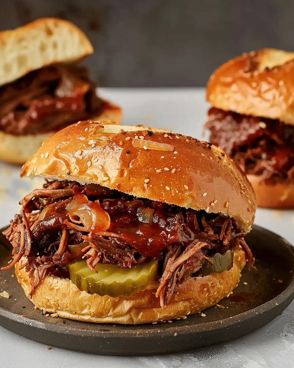 Pulled Beef Sandwich