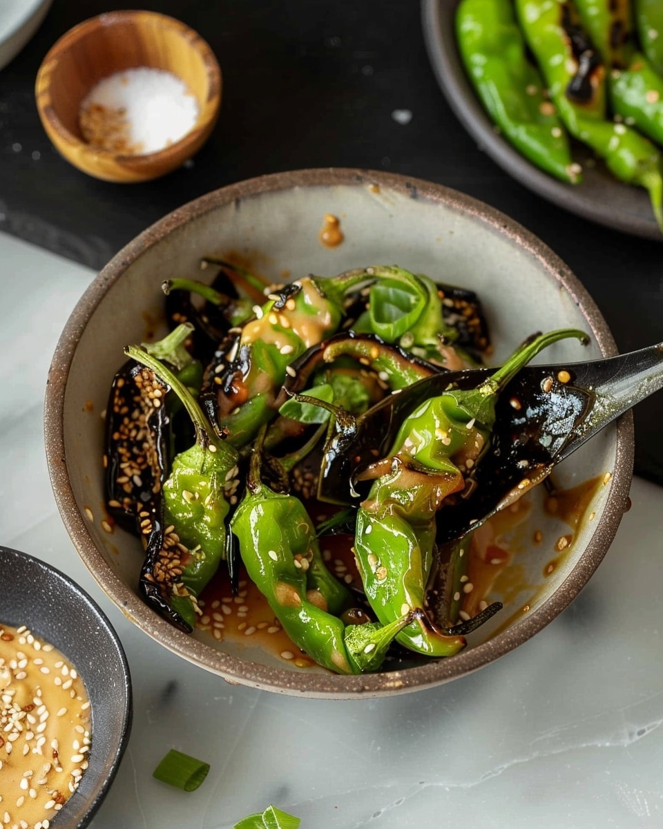 Blistered Shishito Peppers