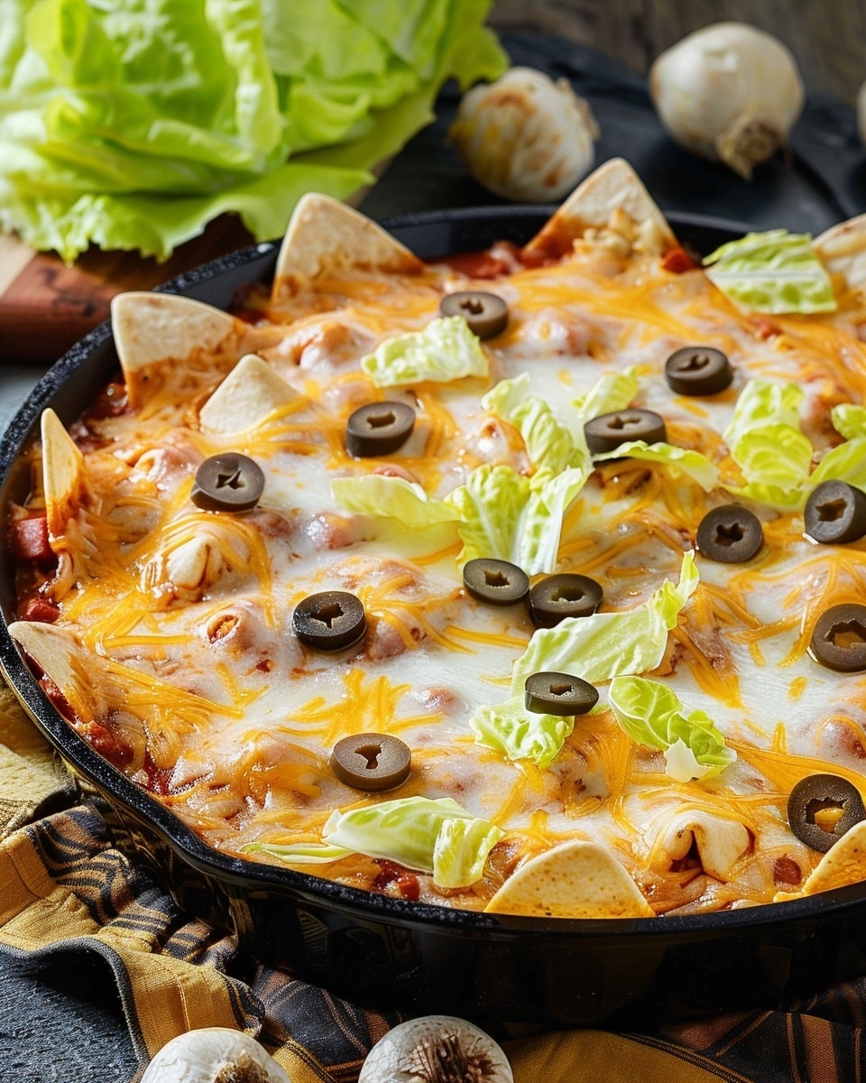 Cheesy Chicken Enchilada Dip with Tortilla Graves