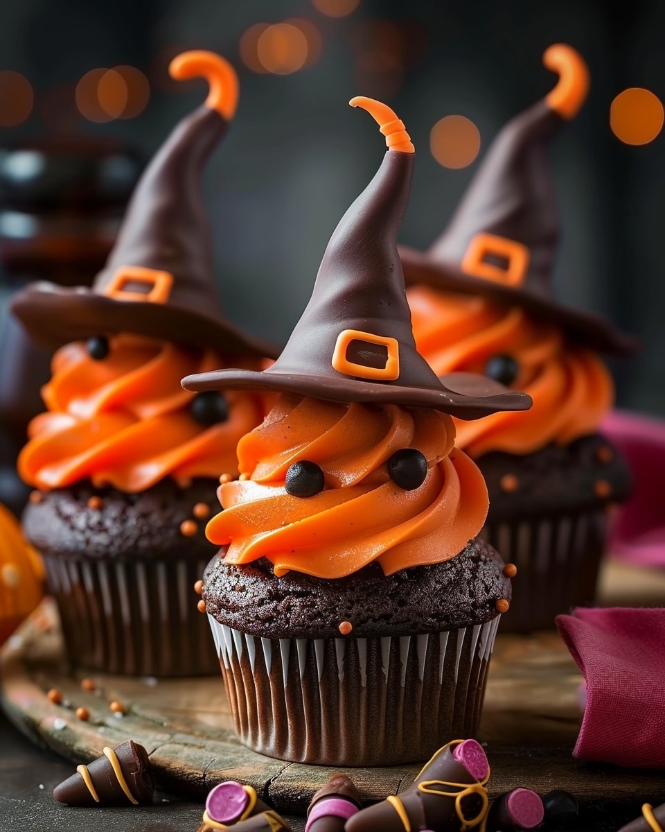 witch Hat Cupcakes