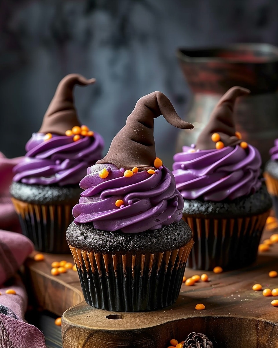 witch Hat Cupcakes