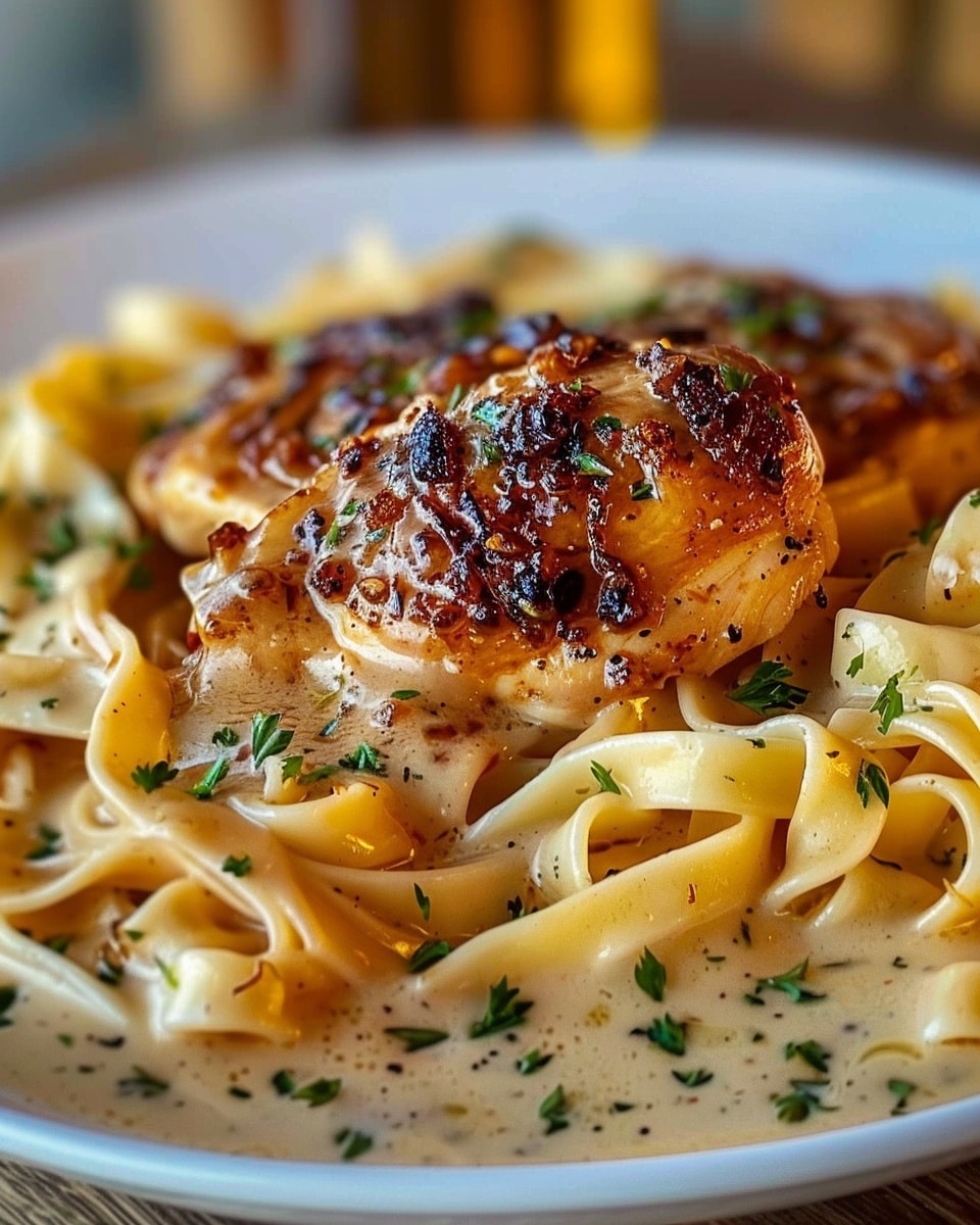 Chicken with Buttered Noodles