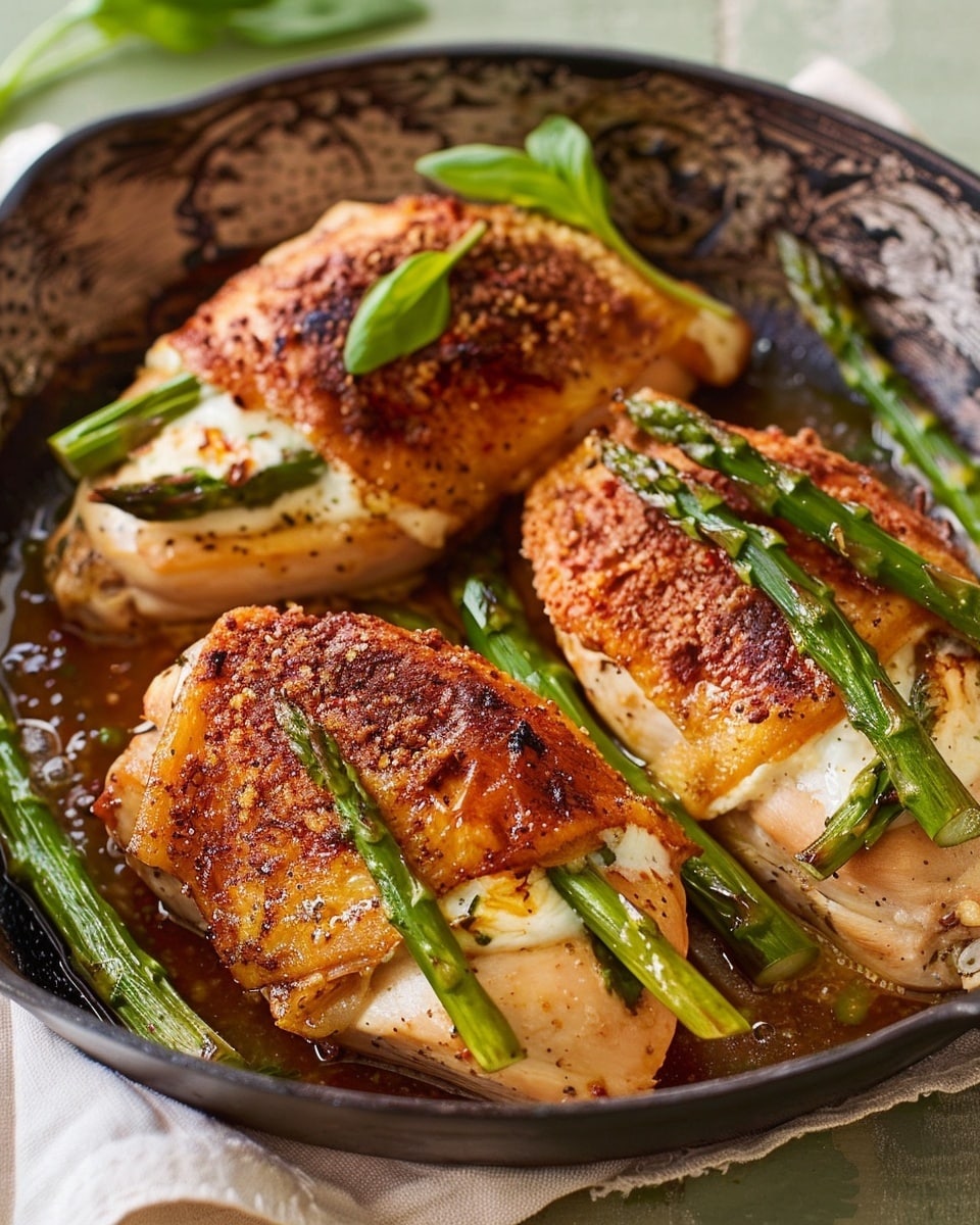 Asparagus Stuffed Chicken Breast – Easy Weeknight Dinner