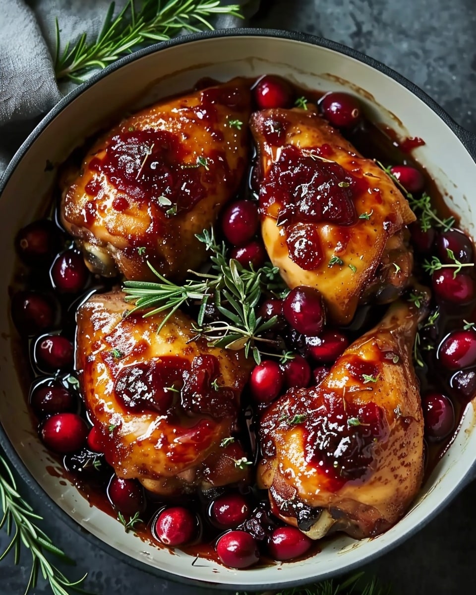 Cranberry Glazed Chicken Recipe