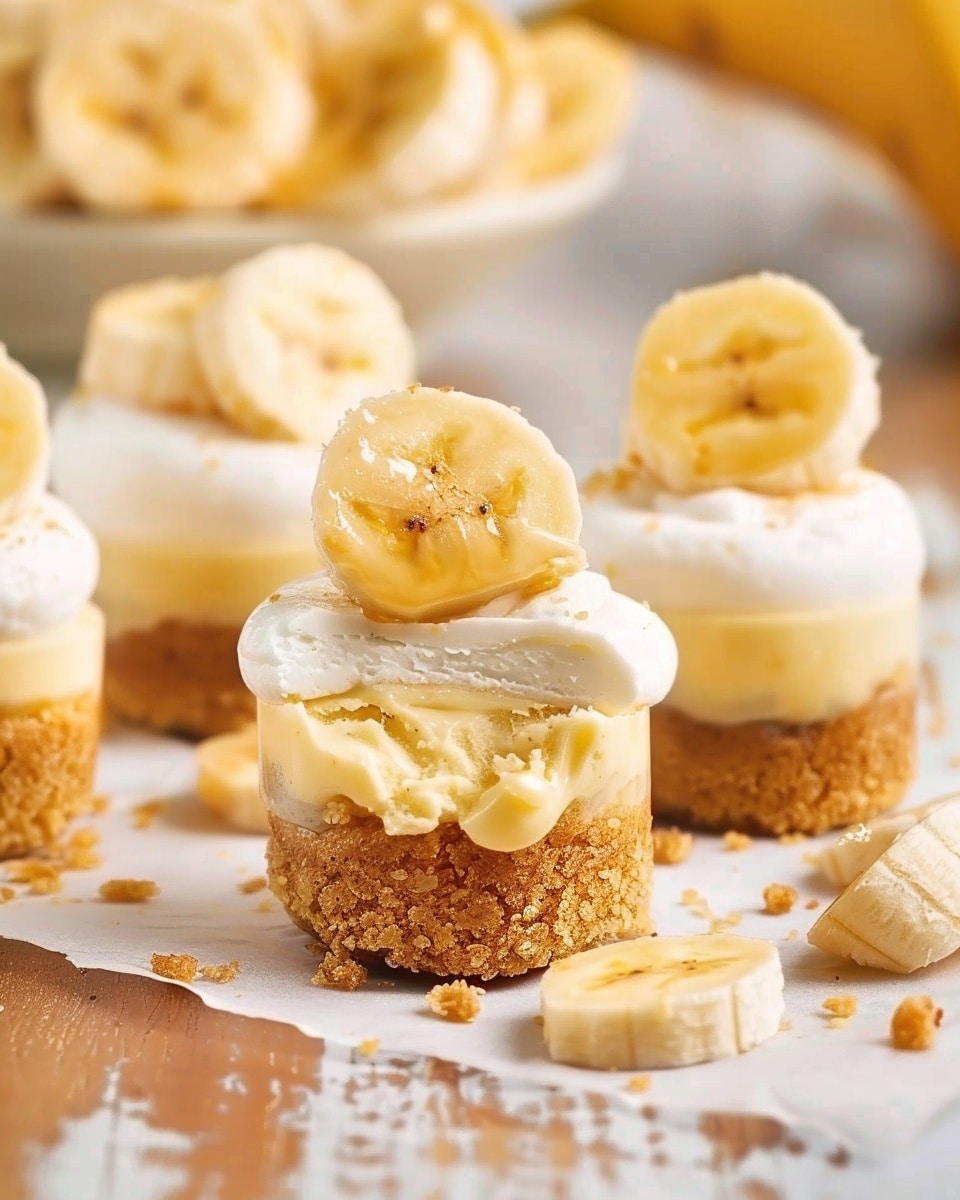 Cheesecake Banana Pudding Bites