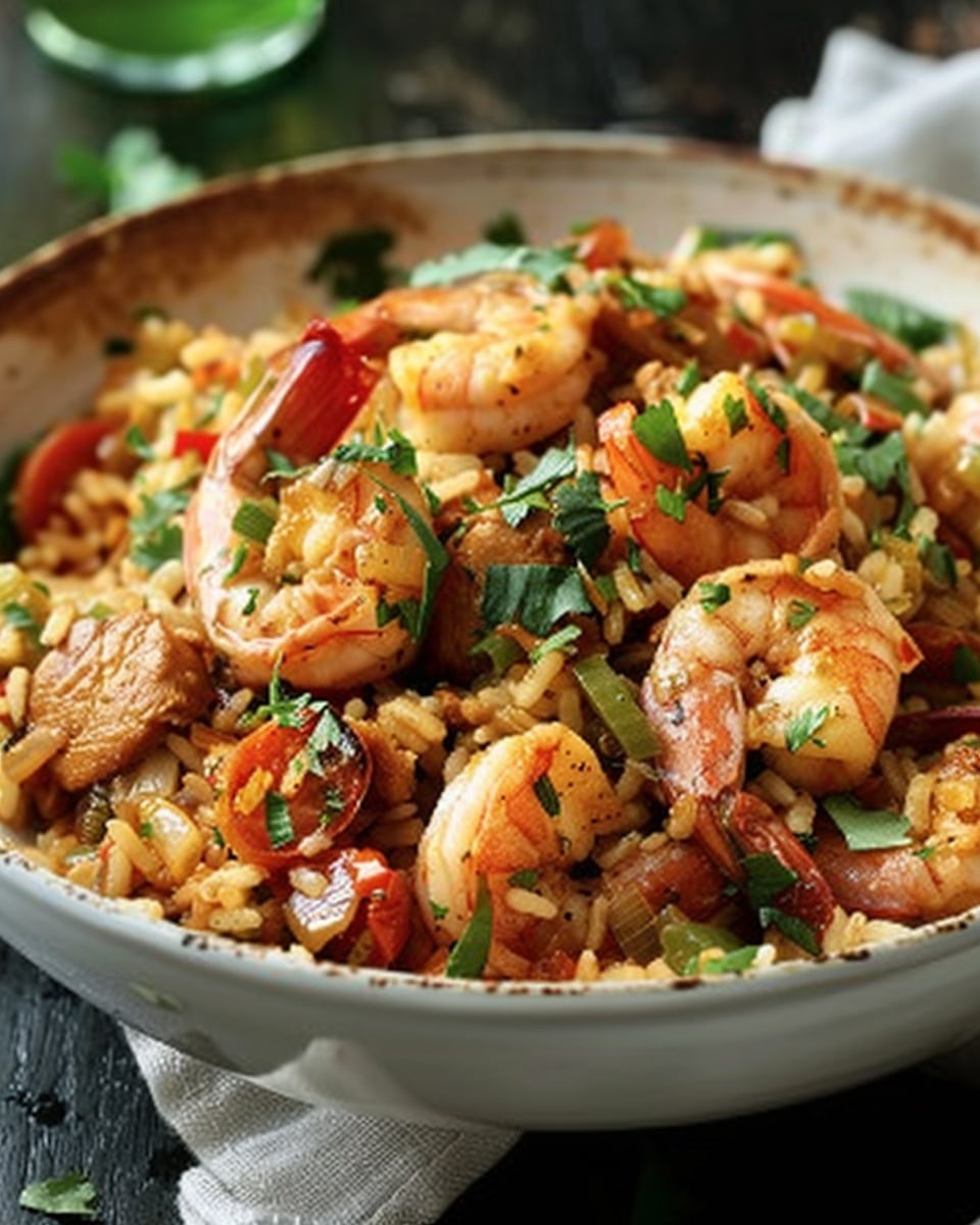 Chicken and Shrimp Jambalaya