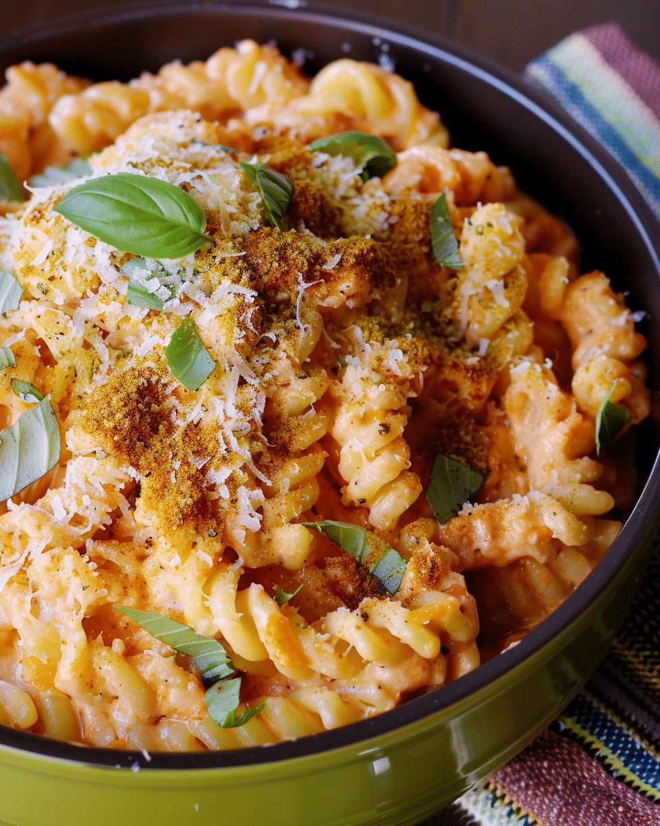 Roasted Red Pepper Alfredo