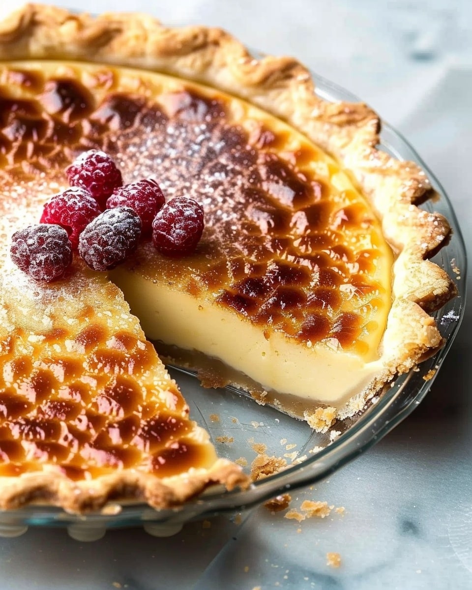 Crème Brûlée Pie