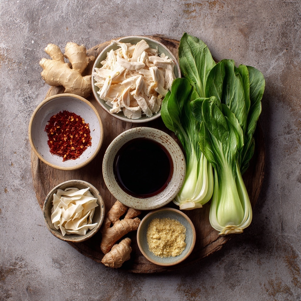 Ginger Chicken Meatball Soup