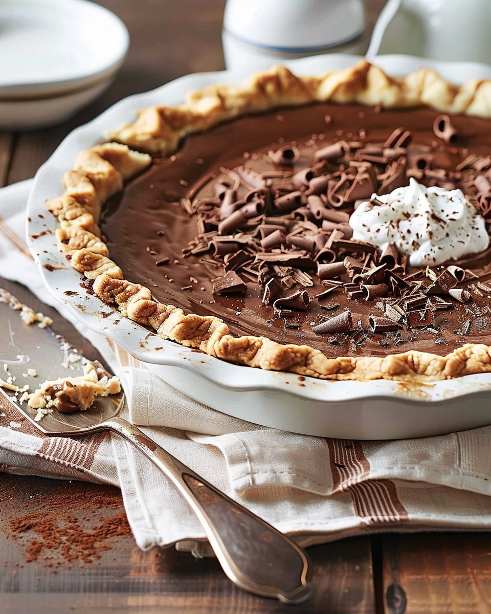 Old Fashioned Chocolate Pie
